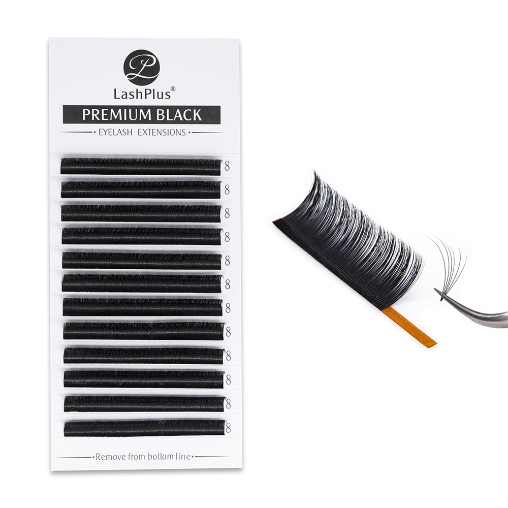 LashPlus hand made 0.03 0.05 0.07 easy fanning mink Mega volume cashmere easyfan eyelash extensions