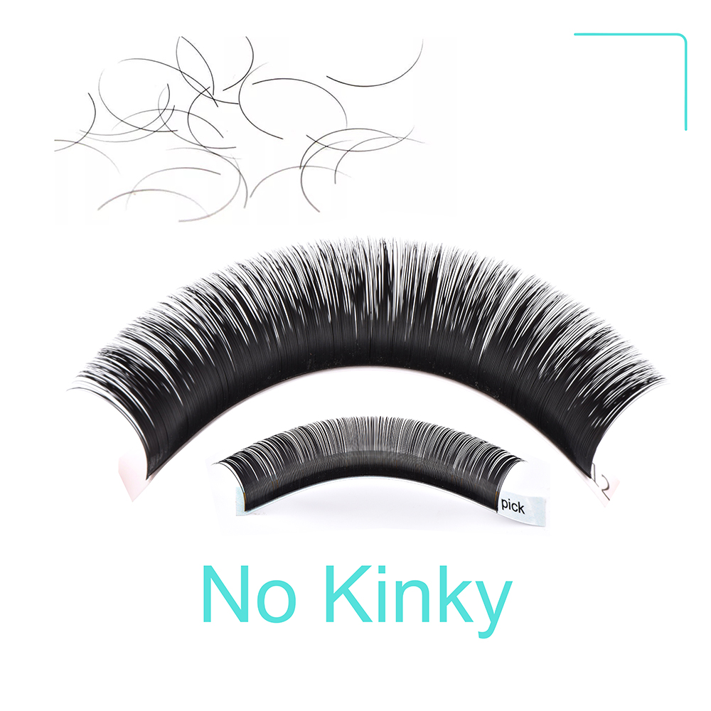LashPlus cashmere matt flat split tip lashes extensions B C D curls no logo ellipse flat eyelash extensions ellipse flat lashes
