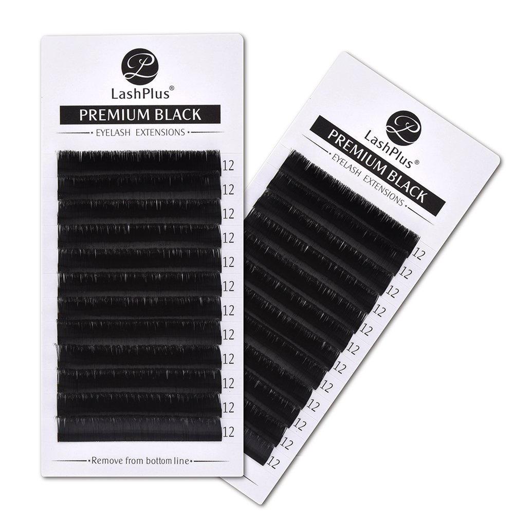 LashPlus russian volume cashmere eyelash extension 0.03 mink lash boxes custom logo lash tray volume