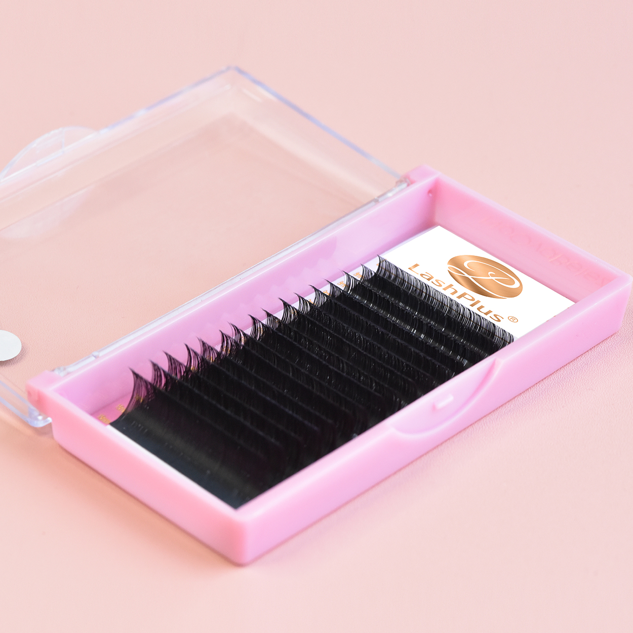 LashPlus Matte Black C CC D DD Individual Lash Extension Supplies Classic Eyelash Extension Mink Volume Eyelash