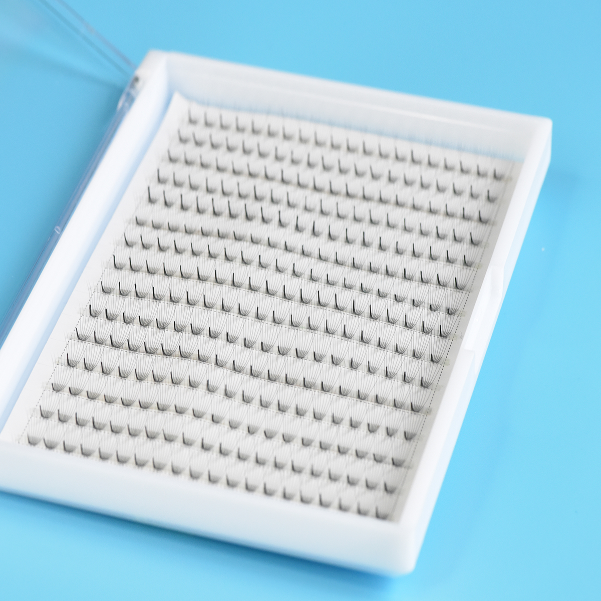 LashPlus ultra pro made fans eyelash extensions premade 0.05 0.07 3D to 20D heat bonded Pre Made Fans