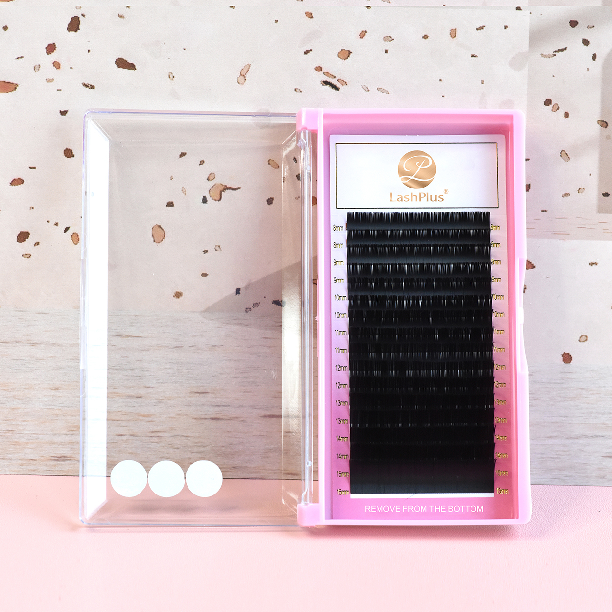 LashPlus Matte Black C CC D DD Individual Lash Extension Supplies Classic Eyelash Extension Mink Volume Eyelash