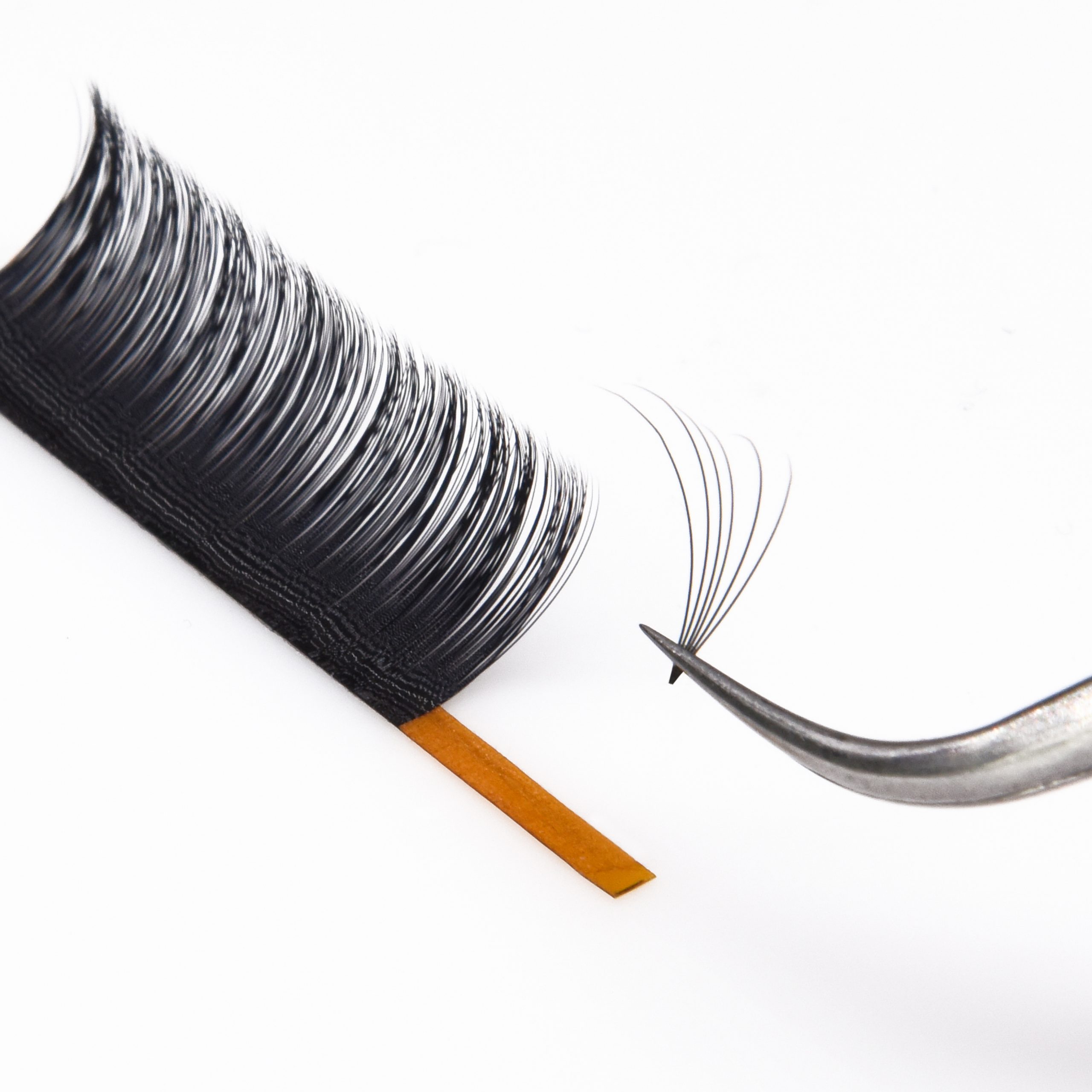 LashPlus silk individual jet black eyelash extensions russian eyelash extensions lash extension volume